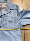 Vintage King Size Men s Size 2xl Suit 2 Pc Blue Leisure 70   s Fast Shipping