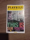 Cast Signed This Is Our Youth Broadway 2014 Playbill  Kieran Culkin Michael Cera