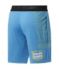 Reebok Mens Crossfit Myoknit Athletic Workout Shorts  Blue  Medium