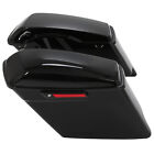 5  Stretched Extended Hard Saddle Bags For Harley Road King Street Glide 2014-24