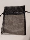 100 Black Organza Bags 4 X 6 Wedding  Party  Favors Gift Drawstring Pouches