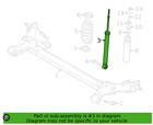 2017-2024 Mitsubishi Mirage G4 Shock Absorber Rh lh 4162a415 Oem