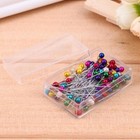 Round Pearl Straight Head Pins Stainless Steel Sewing Pins Clever Fashion 100pcs