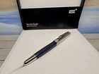 Montblanc Meisterst  ck Solitaire Doue Blue Hour Classique Rollerball Pen