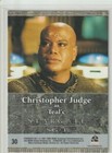 Stargate Heroes Sg-1 Atlantis Trading Card  30 Christopher Judge As Tealc