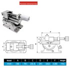 2 Inch Universal Precision Vise Angle Adjustable Flat Clamp Grinder Manual Vise
