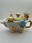 Vintage Swineside Teapottery  bath Time  Novelty Teapot - Complete   Intact