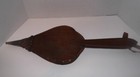 Vintage Fireplace Wood Bellow Leather Fire Brass Blower Antique Air Bellow 26 
