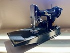 Vintage 1948 Singer Featherweight Sewing Machine 221-1 W case  Works Ah813429
