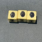 1 Set Of 3 Vintage 5 8    Jackpot Slot Dice 40