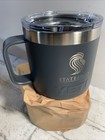 Yeti Rambler 14 Oz  Mug Magslider Lid   Fixed Handle    statesman    Gray Read Desc