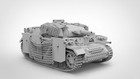3d Printing 1 72 German Panzer Iii N Late Tank Model Unpainted