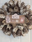 Front Door Wreath  Coffee Bar  Wreath  Coffee  Coffee Decor  Deco Mesh  Gift