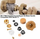 Wall Hydrant Metal Handle Repair Kit Rk-17mh Fits For Woodford Model 17 Faucets