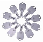 10x 166 Forklift Ignition Keys For Clark Yale Hyster Komatsu Gradall Gehl Crown