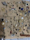 Large Vintage Costume Jewelry Lot     100  Pieces Avon Rhinestone Brooches Haul
