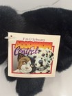 Fao Schwarz Adoption Central Black Lab Beani Plush Dog Nwt Vintage Toy