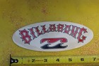 Billabong Clear Red Black Wave Surfboards Original B5 Vintage Surfing Sticker