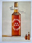 1959 Haig   Haig Bottle Art Photo Scotch Liquor Vintage Print Ad