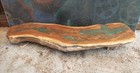 Bonsai Table Manzanita Wood   Turquoise Cottagecore Plant Stand Decor 30x10x4 