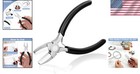 Nylon Jaw Pliers - Ergonomic Flat Nose Jewelry Making Tool For Precision Work