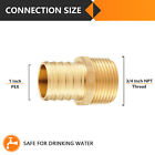 Efield 1  Pex    3 4  Male Threaded Adapter Brass Fitting No Lead Free Shipping