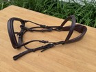 Joseph Sterling   Padded Poll Relief Monocrown English Bridle Headstall   Cob
