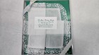 Irish  Linen Cotton Lace   The Magic Wedding Hanky   Becomes Baby s Bonnet-new