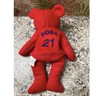 Salvinos Bamm Beanos Sammy Sosa  21 Red Plush Bear Collectible 1998