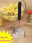 1pc Stainless Steel Food Masher     Manual Tool For Potatoes   Vegetables - New