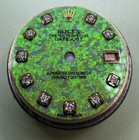 Rolex 26mm Ladies Datejust president Custom Green Opal Stone Diamond Dial