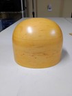 Wooden Crown Hat Block Millinery Large Head Size - Modern