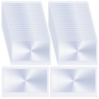 100pc Thin Fresnel Lens Pocket Magnifier - Credit Card Size Reading Aid  3 3x2 2