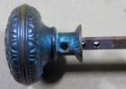 Antique Victorian Decorative Door Knobs For Mounting On Rim Lock