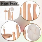 Wooden Niddy Noddy Sewing Enthusiasts Sewing Projects Drop Spindle Whorl