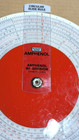 Amphenol Circular Rf Slide Rule Smith Chart  Wave Length  Radio Frequency