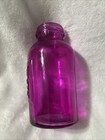 Vintage Glass Apothecary Jar Pink purple
