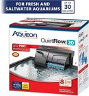 Aqueon Quietflow 20 Led Pro Aquarium Fish Tank Power Filter For 30 Gallon