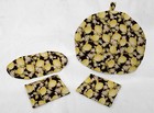 Lemon Blossoms Tea Pot Cozy   Coaster Set