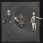 D23 Disney Store 20th Nightmare Before Christmas Jack Sally Tombstone Le Pin Set