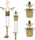 Solid Brass Candle Accessory Candle Safety Tool  4pcs   1841 Antique-inspir