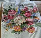 Ralph Lauren Melissa Custom Queen Fitted Floral Sheet Cottage Cotton Excellent 