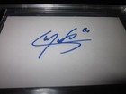 Cale Makar Signed Auto 3x5 Index Card Beckett Slab Bas Auto Grade 10 Mvp