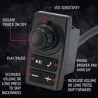 Rugged Radios Rrp696-rocker 696 Plus Remote Head Intercom With Bluetooth Music