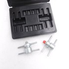 Robinair 12458 Process Tube Adapter Kit 3 16  1 4  5 16  3 8  See Desc