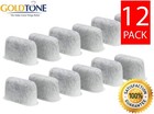 Goldtone 12 Pack Charcoal Water Filters For Cuisinart Coffee Maker And Machines