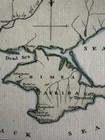 Circa 1800 Antique Map Of Crimea   The Black Sea