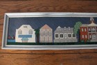 Vintage Unique Key West Historic Landmarks Needlepoint 33x6 5  Sloppy Joes Duval