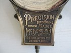Vtg Precision Recording Gauge Mcdonough Automatic Regulator Co Detroit Mi Steam
