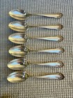 Gorham Sterling Silver Rose Pattern 6    Teaspoons Set Of Six 1899 Monogram